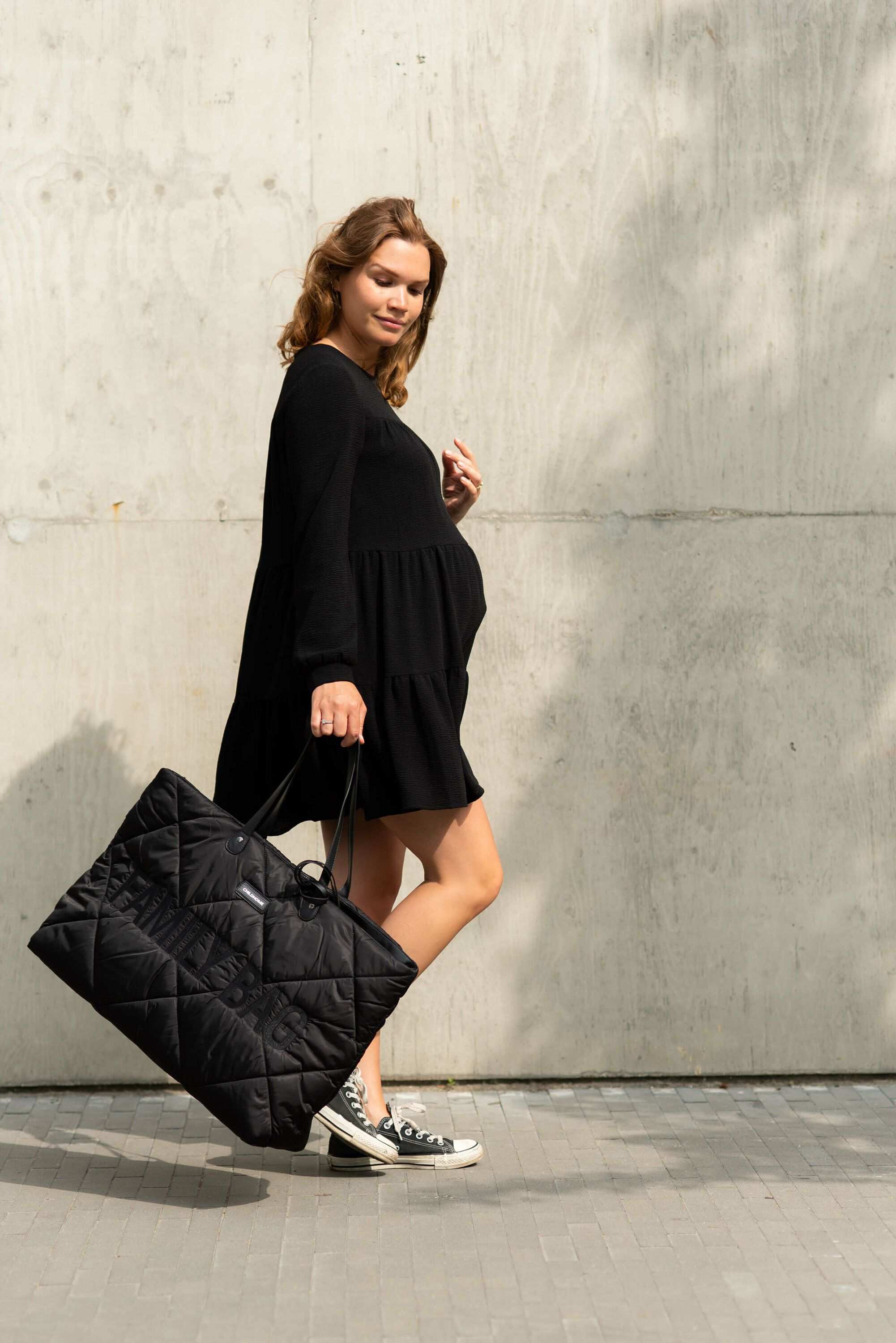 Cloud Comfort Puffer Family Bag - Black