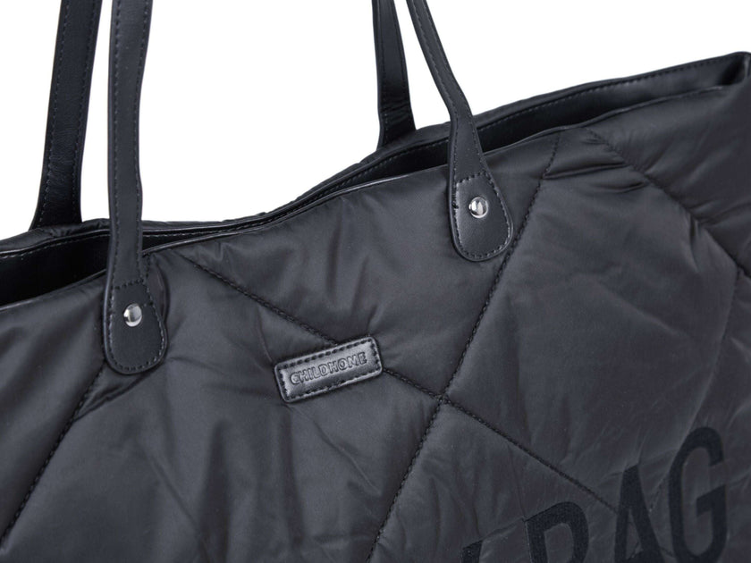 Cloud Comfort Puffer Family Bag - Black