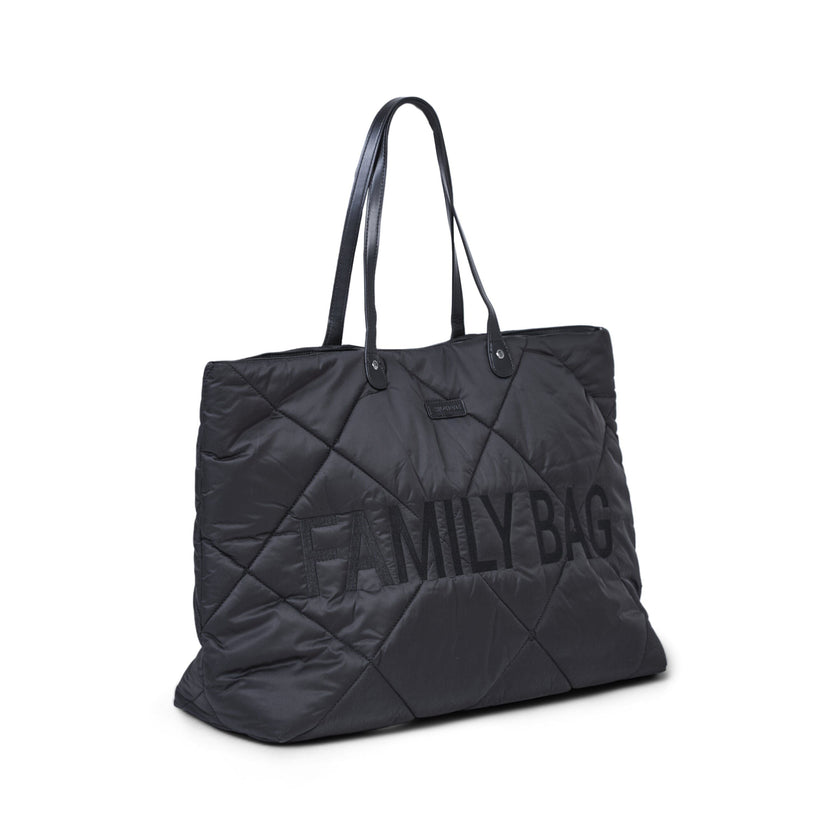 Cloud Comfort Puffer Family Bag - Black