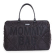 Cloud Comfort Puffer Mommy Bag - Black