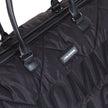 Cloud Comfort Puffer Mommy Bag - Black