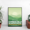 Cypress Hills Provincial Park 'Explored' Poster, Canada Parks