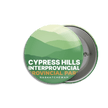 Cypress Hills Provincial Park of Saskatchewan Pinback Button, Canada Parks