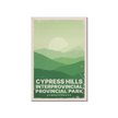 Cypress Hills Saskatchewan Provincial Park Postcard, Canada Parks