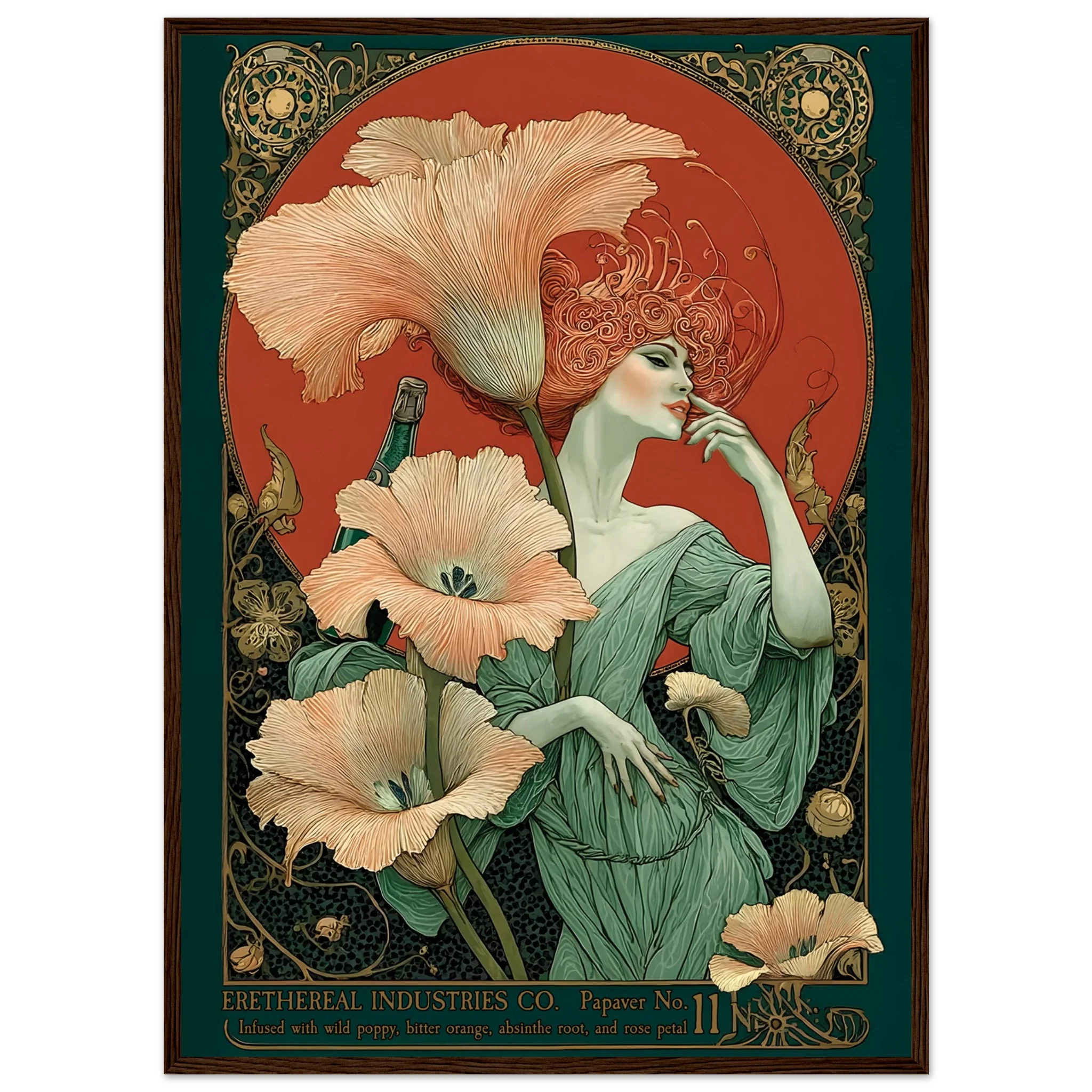 Papaver Vermouth - Poster & Framed Print
