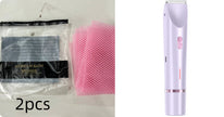 Women's 2-in-1 Electric Shaver & Bikini Trimmer – Wet/Dry Body Hair Razor (Pink, Blue, Purple)