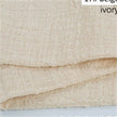Cotton Raw Edge Placemats for Dining Table – 34 Colors, 42x42cm