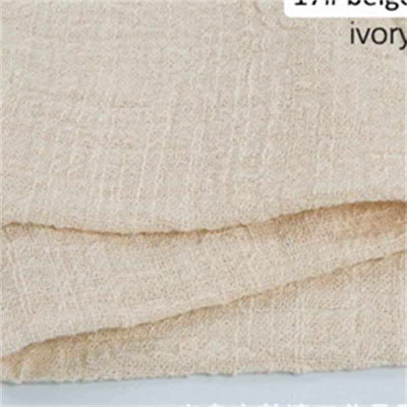 Cotton Raw Edge Placemats for Dining Table – 34 Colors, 42x42cm