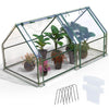 1Pc Portable Mini Greenhouse 70.86x33.46x37.4in With Roll-Up Zipper Doors Waterproof UV-Resistant PVC Cover Hot House For Indoor Outdoor Garden Patio Yard