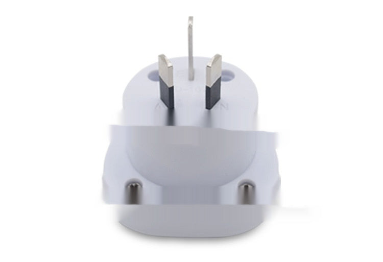 US/UK to AU Power Adapter – Multi-Function Travel Socket (Black & White)
