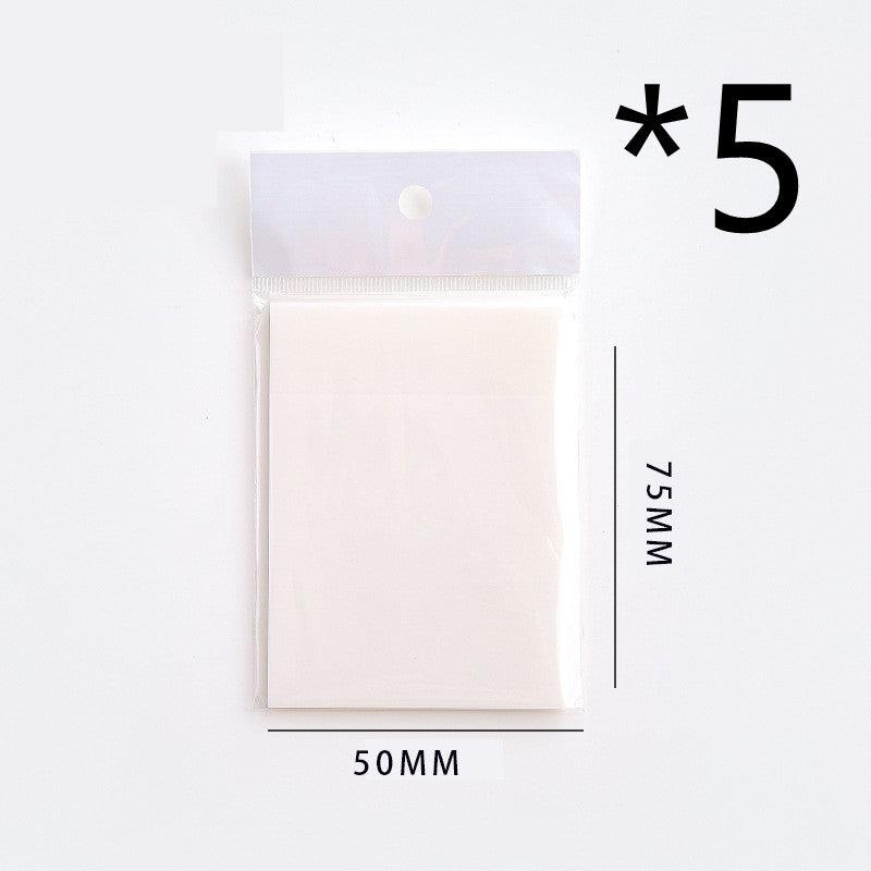 PET Transparent Waterproof Sticky Notes