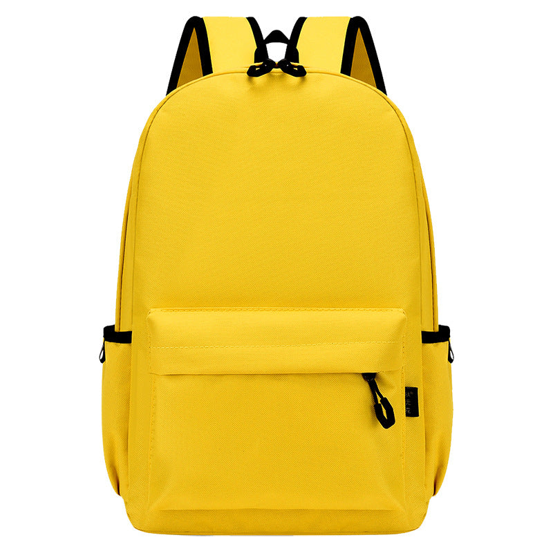 Kids Colourful Oxford School Backpack – Breathable Lightweight Bag for Boys & Girls (S/L/XL)