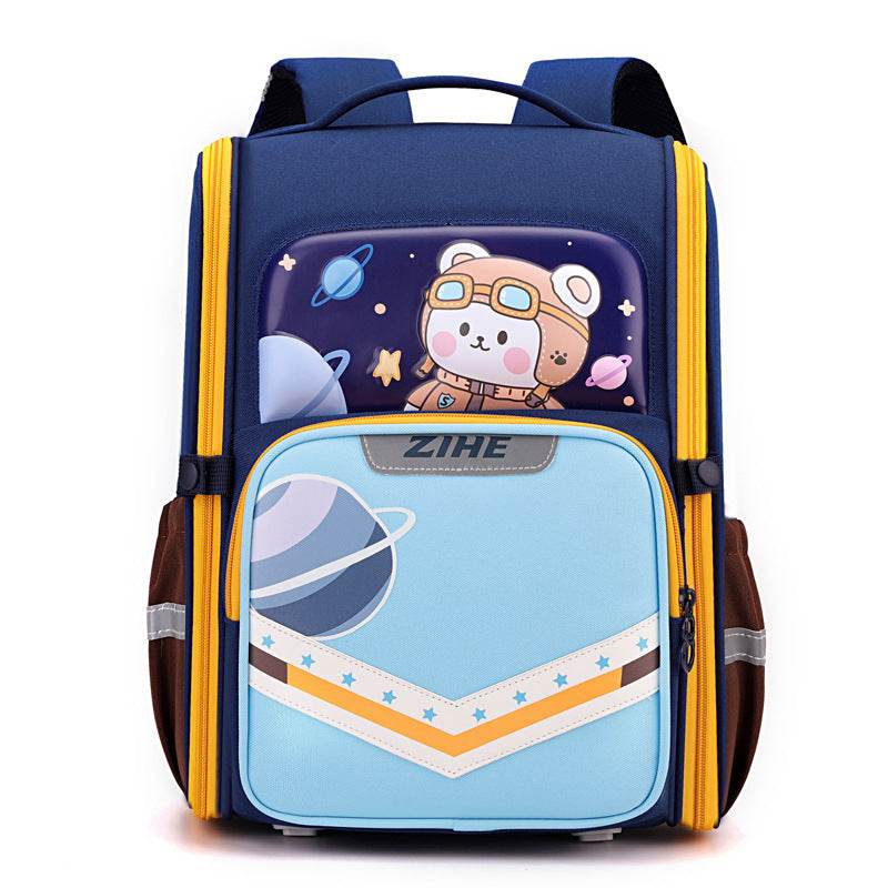 Back Support Large Capacity Cartoon Backpack for School