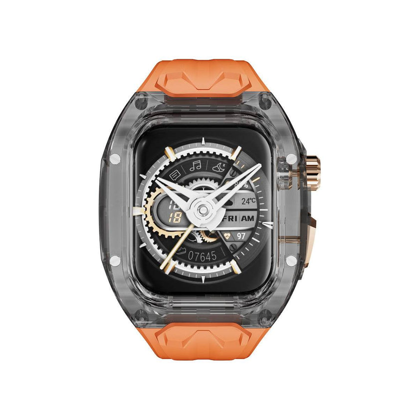 Richard Style Transparent Replacement Watch Case Strap