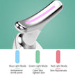LED neck beauty device - Photon Therapy Neck Beauty Anti Wrinkle Machine EMS Tighten Massager