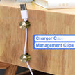 Metal Aluminum Wire Clamp Power Cord Holder – Cable Management Tool