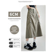 Women's Drawstring Utility Skirt - Casual Long Skirt for Summer