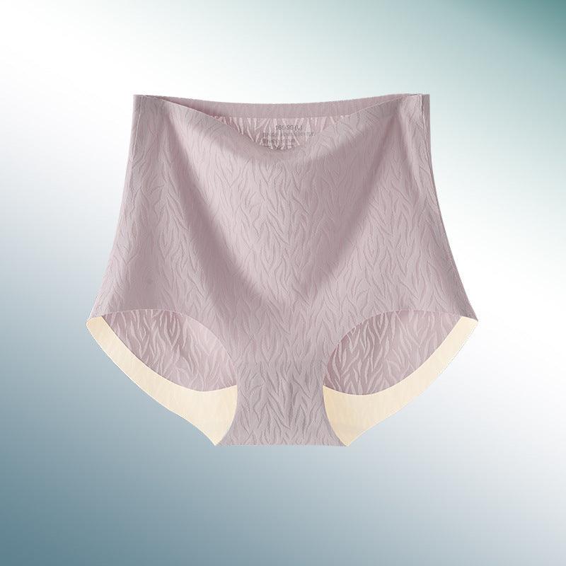 Women's Seamless Silk-Smooth Mid-Waist Shaping Briefs Hip-Lifting Body Control