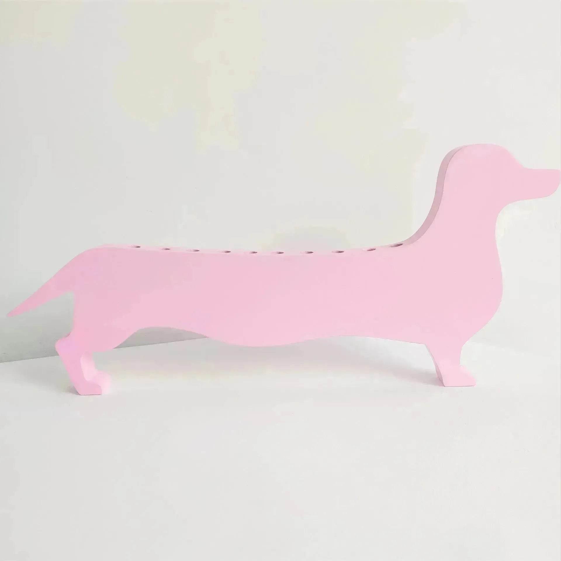 Dachshund Crayon Storage Ornaments