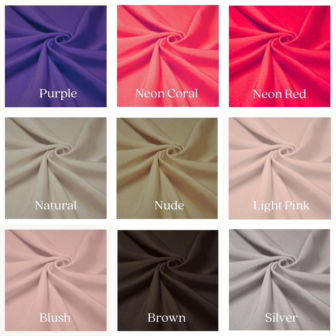 Nylon Spandex Fabric: 4-Way Stretch Swimwear Activewear - 60