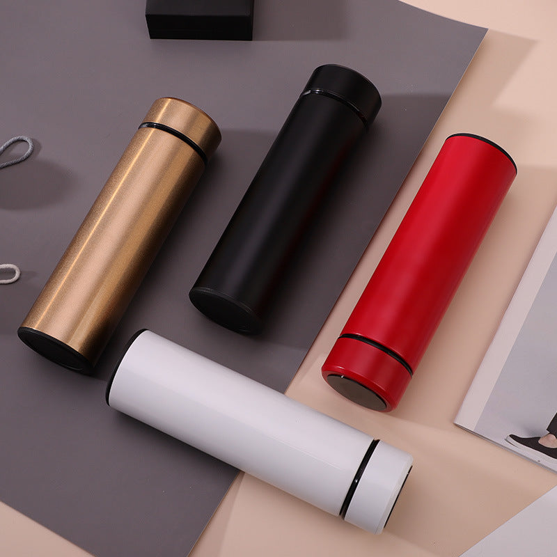 Smart Insulated Water Bottle with Temperature Display & Tea Infuser – 316 Stainless Steel | 500ml