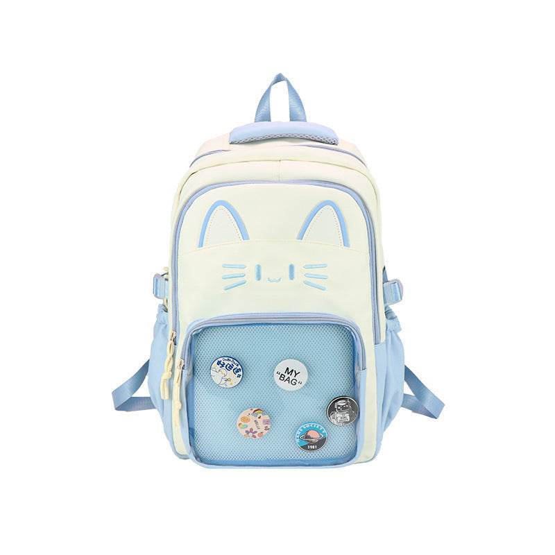 Cartoon Campus Backpack for Girls – Japanese Style