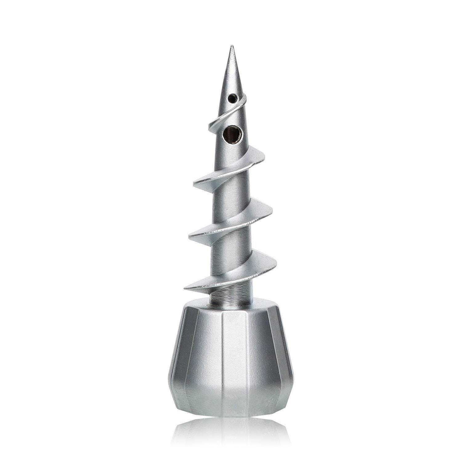 23mm Metal Screw Shape Hookah Metal Gun Head Accessories