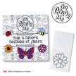 Oh Color Me - Mini Coloring Book Bugs & Blooms, 4