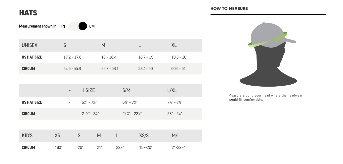 Outdoor Research Kids' Seattle Rain Hats XS/S