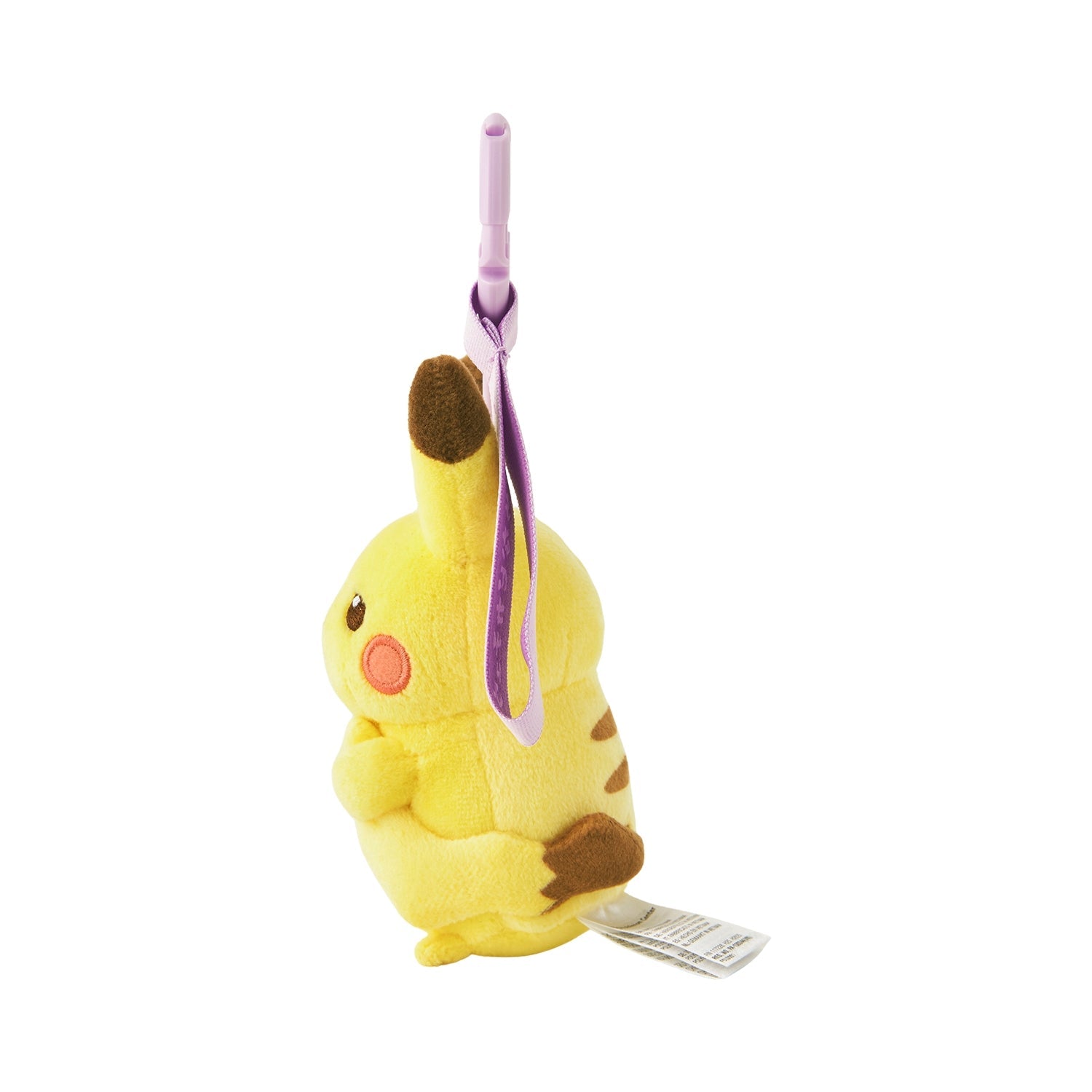 10 poke 10 colors Anxious Pikachu Plushie Keychain (Pokemon Center Japan)
