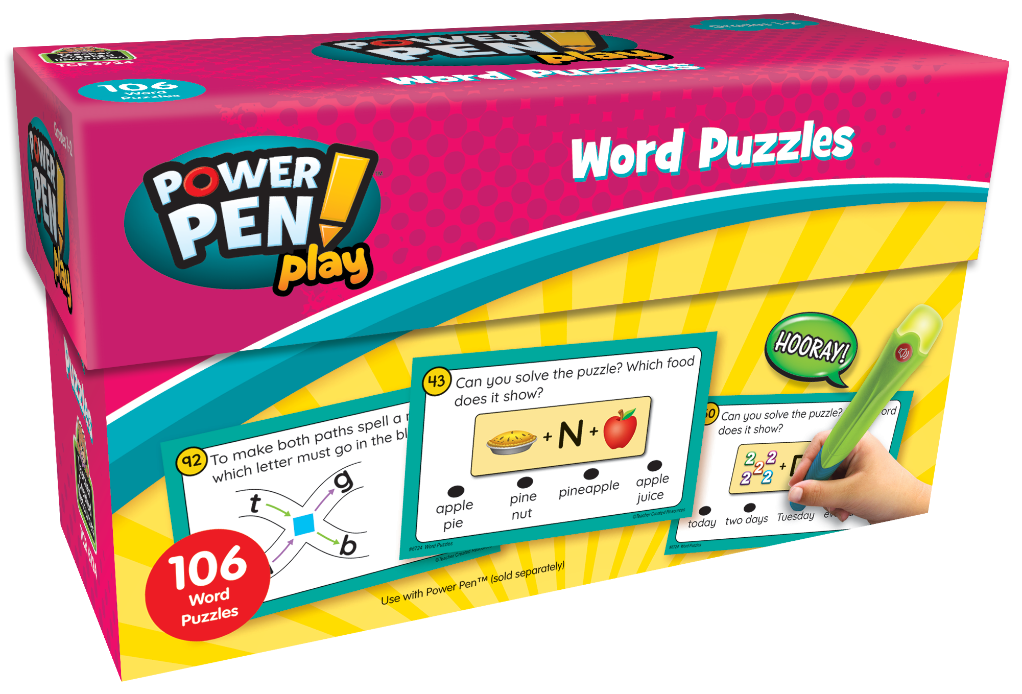 Teacher Created Resources - Up-Close Science Magnifying Glasses & Tweezers, 9 Pieces Activity Set
