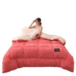 New Thick Lambskin Winter Duvet Insert Double-sided Velvet Lambswool Warm Quilt