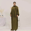 New ArabMiddle East Dubai Turkey Abaya dress Simple Plain Abaya 2025