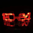 LED Glowing New Year Glasses 2024 Glitter Glasses For Party Evening Decoration