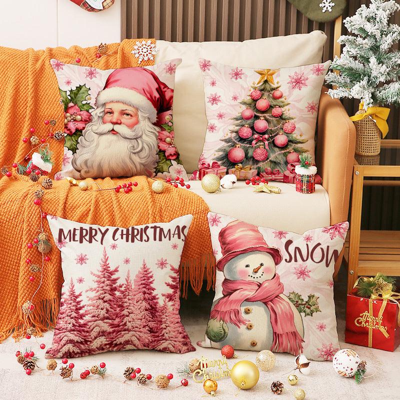 Pillow Cushion Cover Cartoon Printed 45×45cm Decor Cover