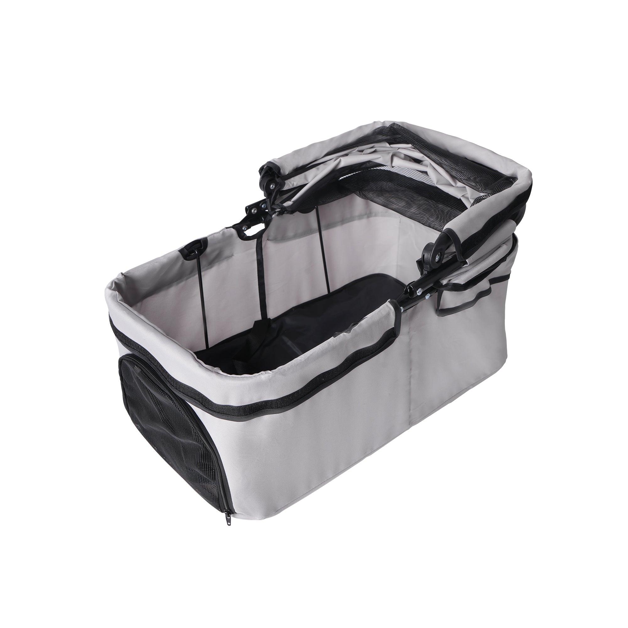 Foldable Pet Stroller For Small Dogs & Cats