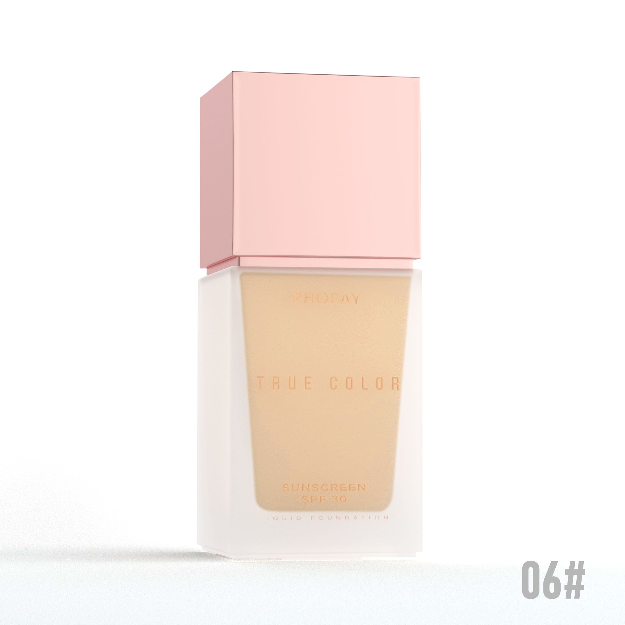 True Color Matte Liquid Foundation with SPF 30 Sunscreen