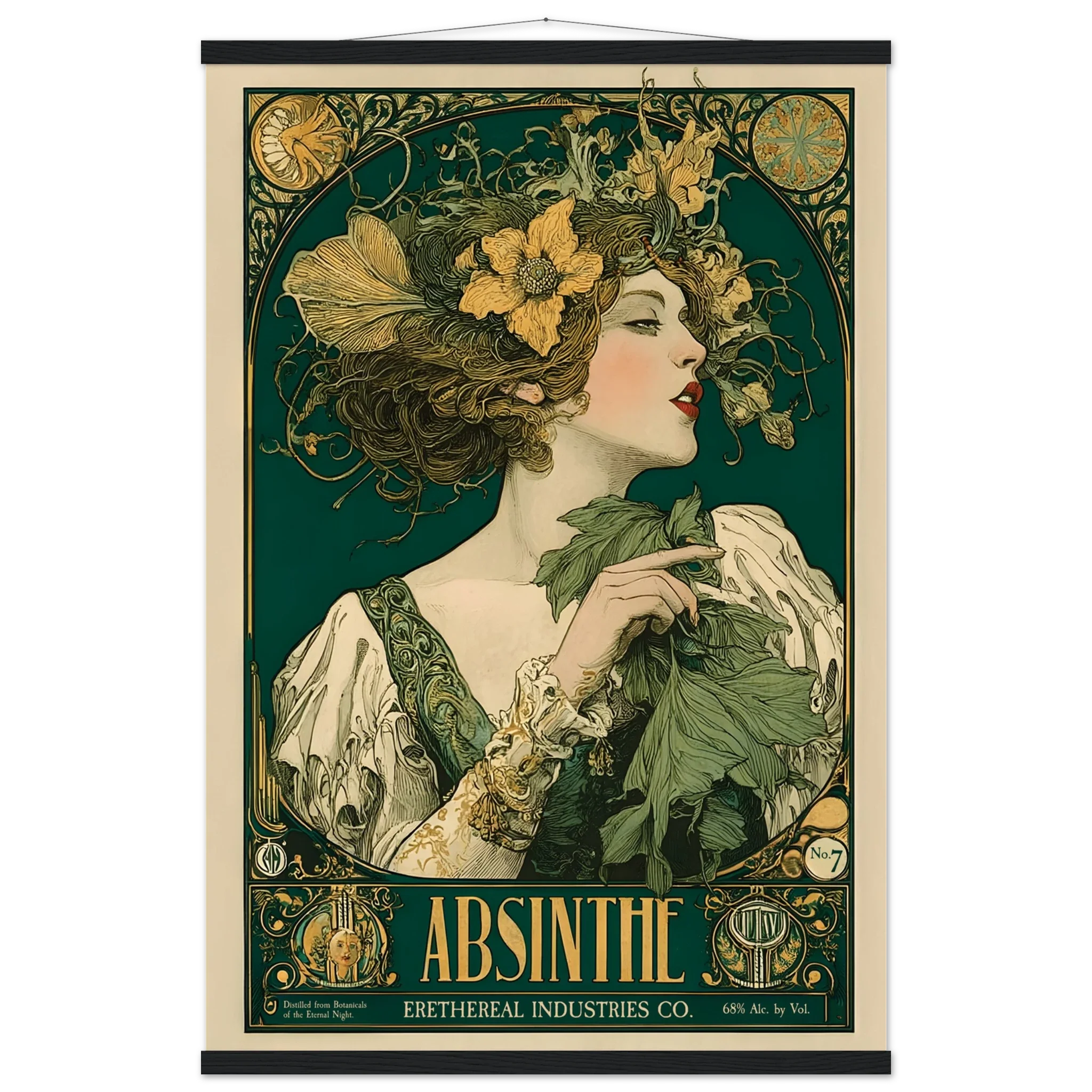 L’Absinthe d’Ombre - Poster & Framed Print