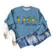 Women's Christmas Printed Long Sleeved  Pullover Sweatshirt