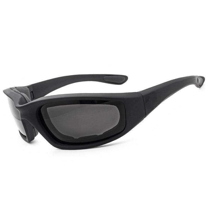 Cycling Sunglasses Chopper Outdoor Sports Glasses For Men Wrap Around UV400 Protection For Fishing Driving Glasses Windproof Gray Lens 3 Pack