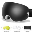 Men's And Women's Anti-fog Card Myopia Glasses Coated Large Spherical Eye Protection Ski Mountaineering Equipment