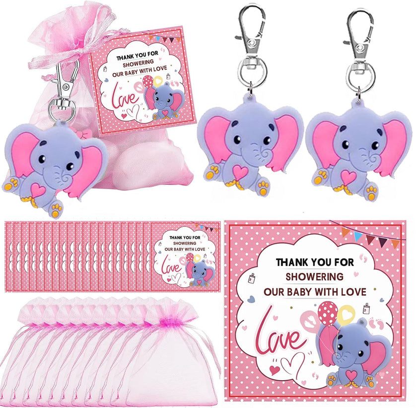 Elephant Party Theme Birthday Decoration Suit – Baby Shower & Kids Birthday Scene Layout Kit