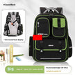 Children's Spine Protection Backpack Multi-compartment Burden Reduction Schoolbag