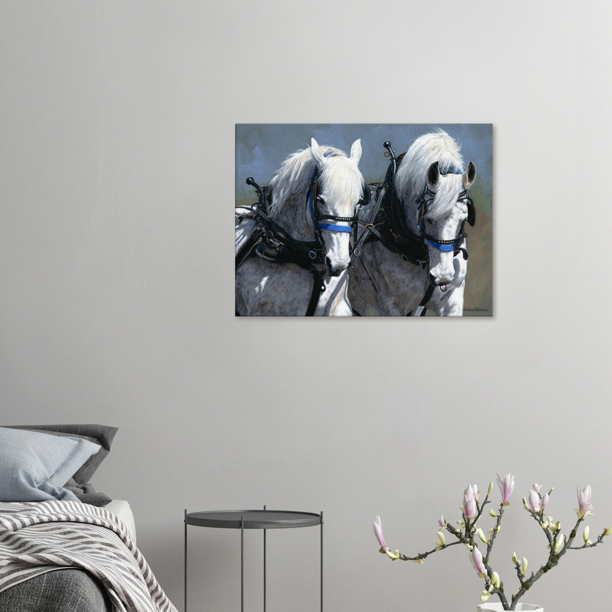 POWER AND GRACE Canvas Print