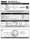 Thule Aero Foot Pack 400 XT