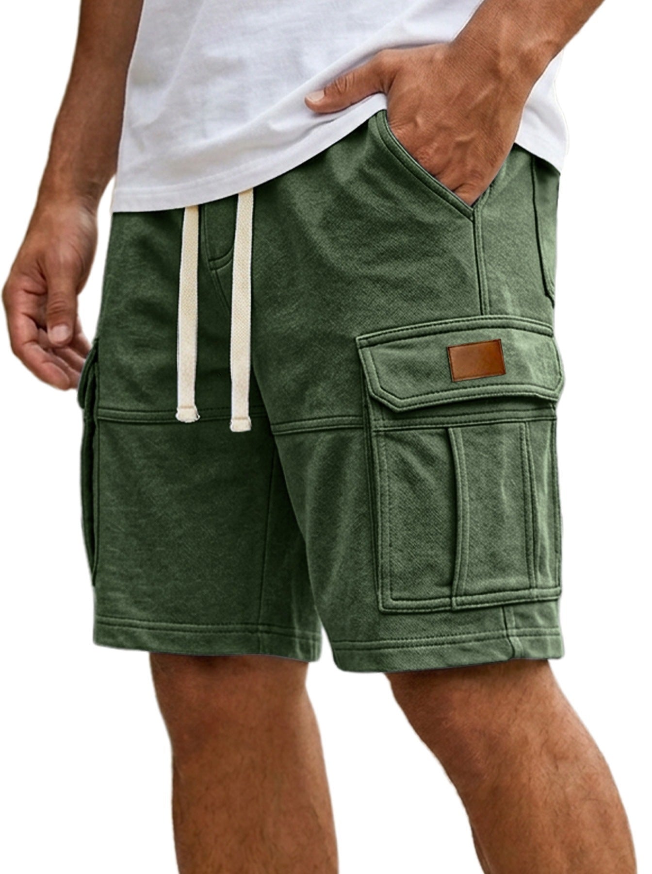 Men's Cargo Shorts with Pockets – Casual Summer Vacation Shorts