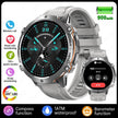 X3 Pro AMOLED Men's Smartwatch – Bluetooth Calling, 100+ Sports Modes, 900mAh Battery, Compass & Barometer