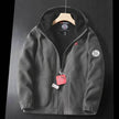 Fleece Hoodie – Warm Zipper Pocket Amekaji Style Hooded Jacket
