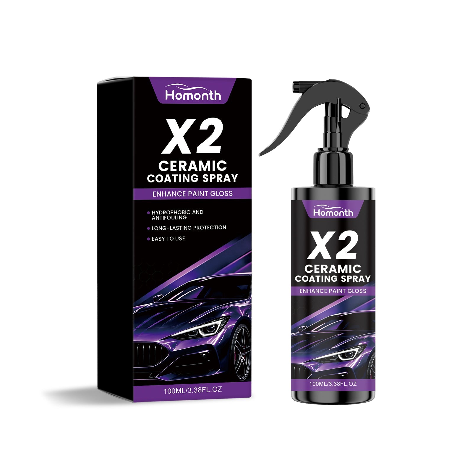 Automobile Ceramic Coating Spray – Nano Hydrophobic Paint Protection for Cars | Canada & USA