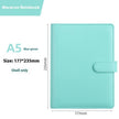 A5 PU Leather Notebook Binder Shell – Macaron Colours | 11 Colours